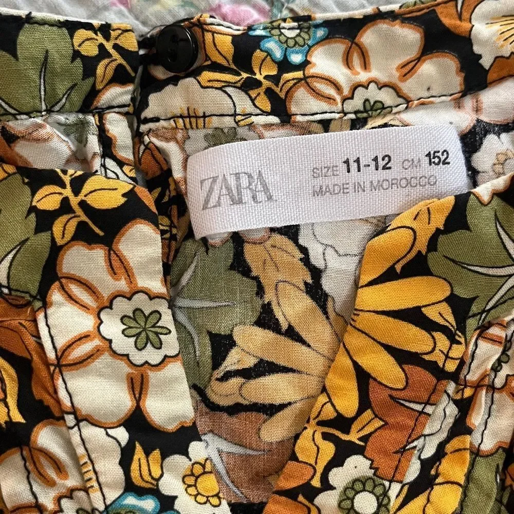 Zara floral dress
